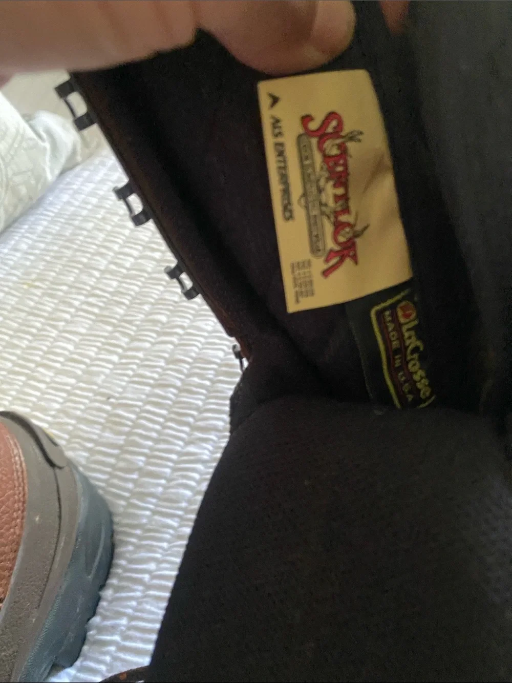 Lacrosse 9 insulated / leather / scent lock boots